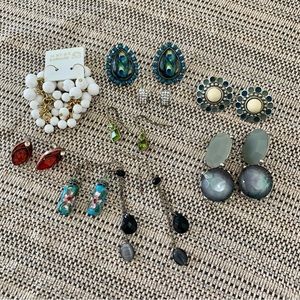 Lot of Earrings - 9 pairs